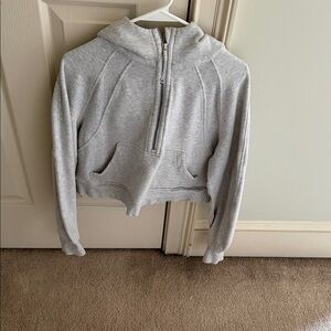 Cropped Half-Zip Hooded Lulu Scuba